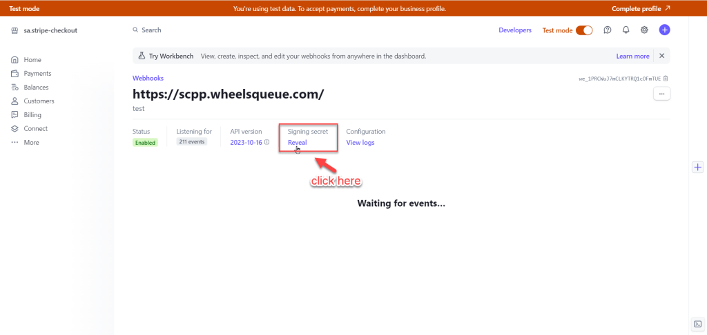 Webhooks reveal