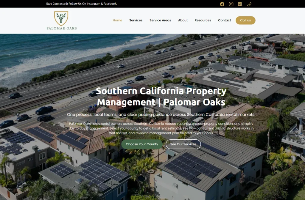 Palomar Oaks Multi-Location WordPress