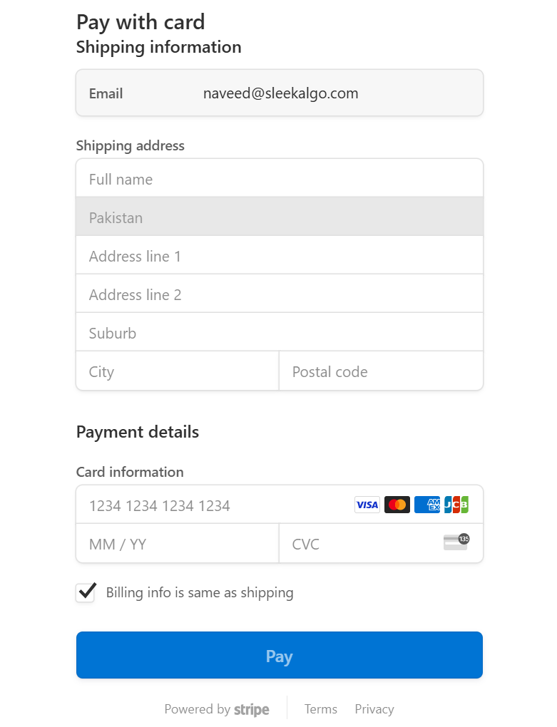Replace WooCommerce Checkout with Stripe Checkout