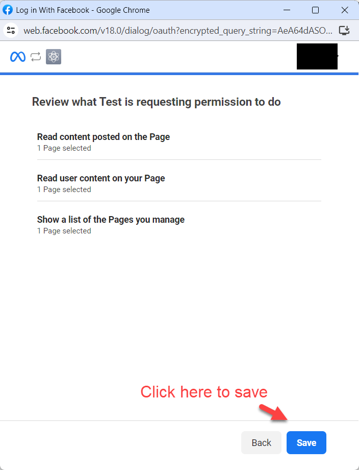 granting permission to your own app